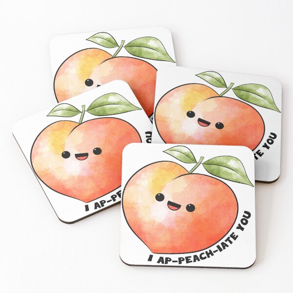 Item preview, I Ap-peach-iate You Cute Peach I Appreciate You designed and sold by RR-Arts.