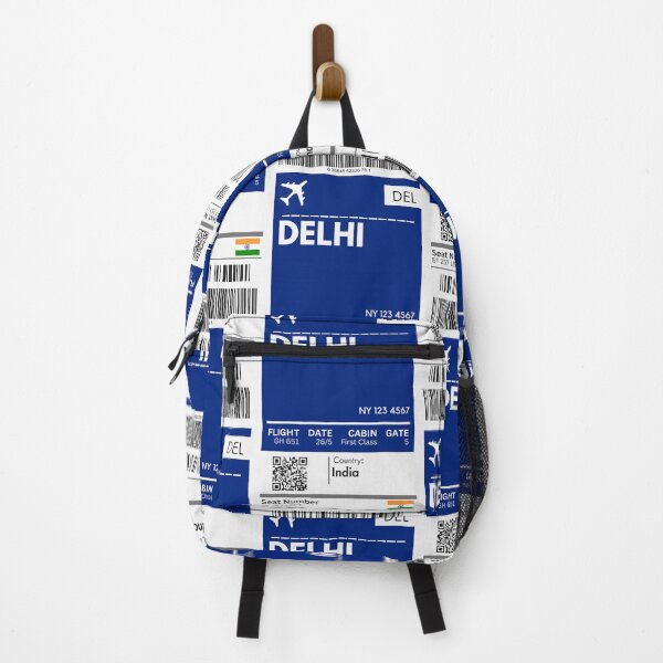 Item preview, Delhi Airplane Boarding pass designed and sold by RoamInk.