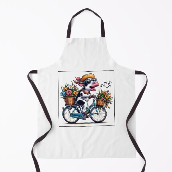 Item preview, Singing cow on a bicycle designed and sold by hhh-art.