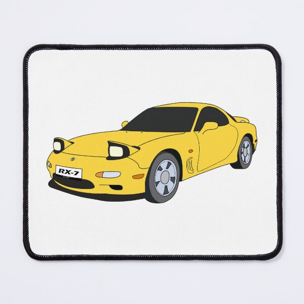 Item preview, RX7 FD3s yellow designed and sold by d0ct0rsnuggles7.
