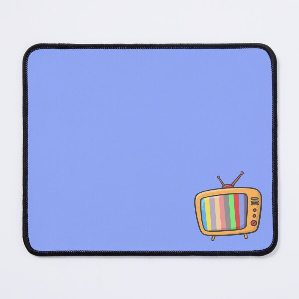 Item preview, Television with test screen card vector art designed and sold by Penaroma.
