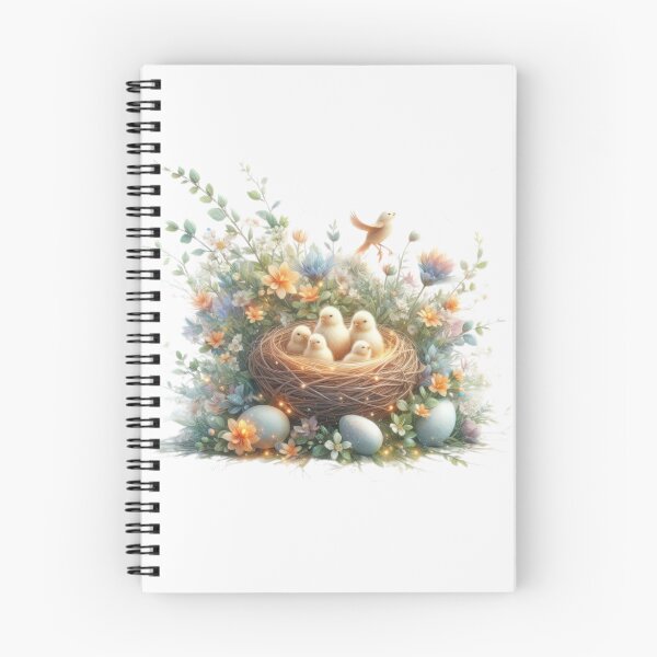 Item preview, nest with baby chicks easter designed and sold by Expressions-Sel.