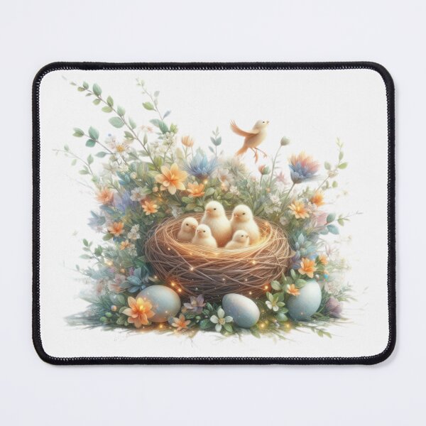 Item preview, nest with baby chicks easter designed and sold by Expressions-Sel.