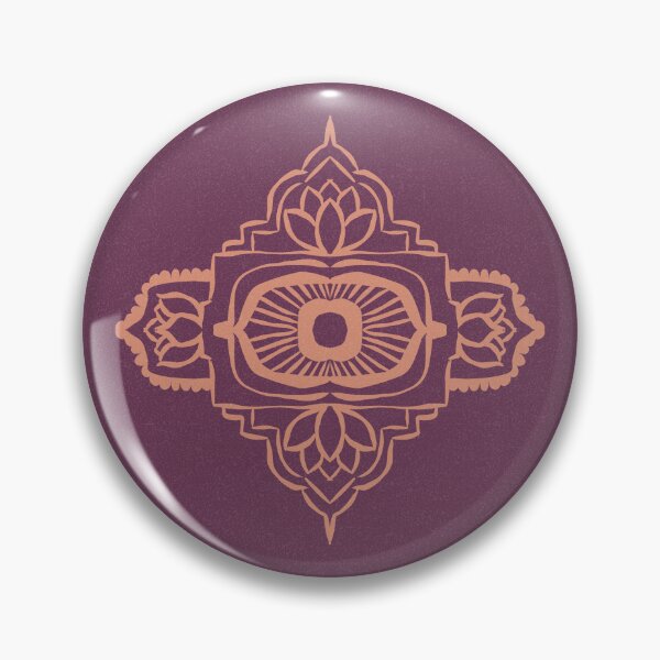 Item preview, Ajna Padma - Beet + Coral designed and sold by Irene Estelle.