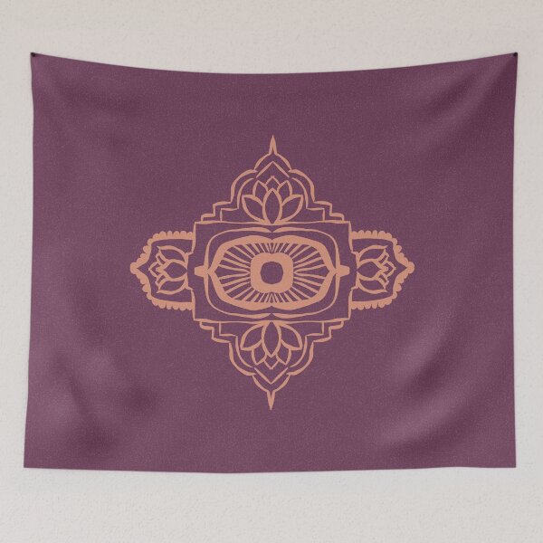 Item preview, Ajna Padma - Beet + Coral designed and sold by Irene Estelle.