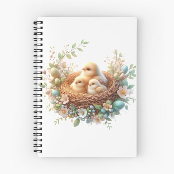 Item preview, Easter nest with cute chicks designed and sold by Expressions-Sel.