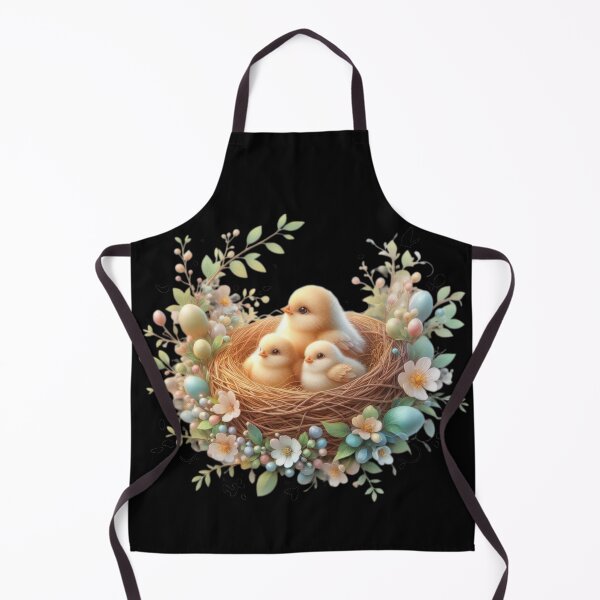 Item preview, Easter nest with cute chicks designed and sold by Expressions-Sel.