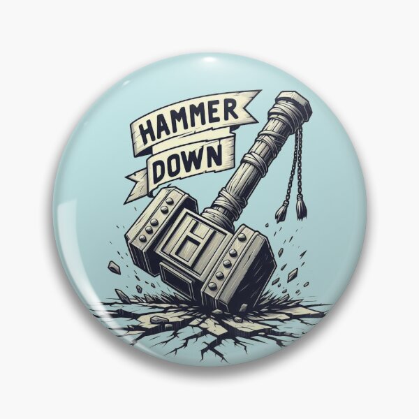 Item preview, Hammer Down designed and sold by Vkinsify.