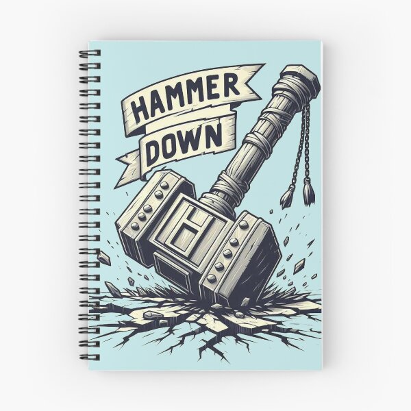 Item preview, Hammer Down designed and sold by Vkinsify.