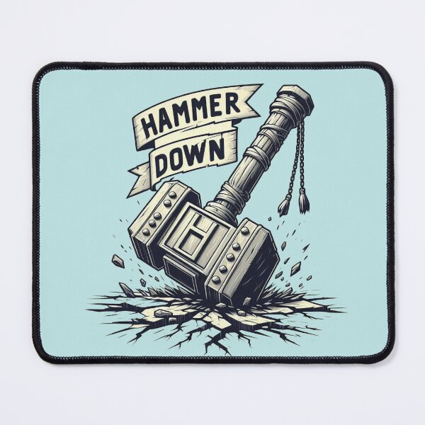 Item preview, Hammer Down designed and sold by Vkinsify.