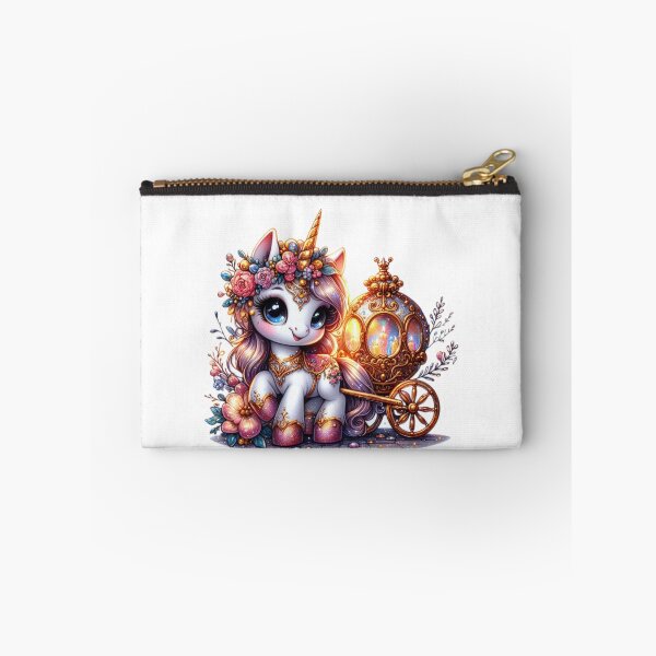 Item preview, cute unicorn with carriage and easter egg designed and sold by Expressions-Sel.