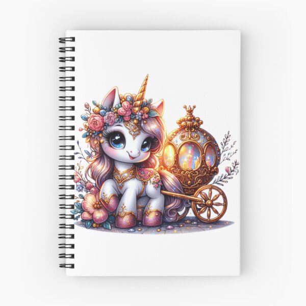 Item preview, cute unicorn with carriage and easter egg designed and sold by Expressions-Sel.