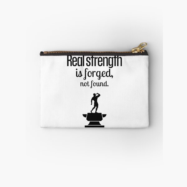 Item preview, Real strength is forged, not found. - Big Anvil black  designed and sold by Weknes.