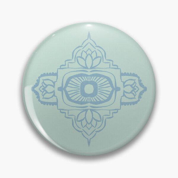 Item preview, Ajna Padma - Mint + Sky designed and sold by Irene Estelle.
