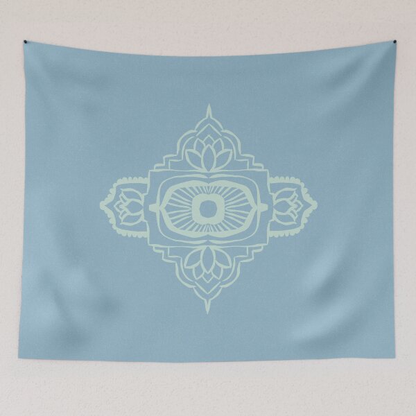Item preview, Ajna Padma - Sky + Mint designed and sold by Irene Estelle.