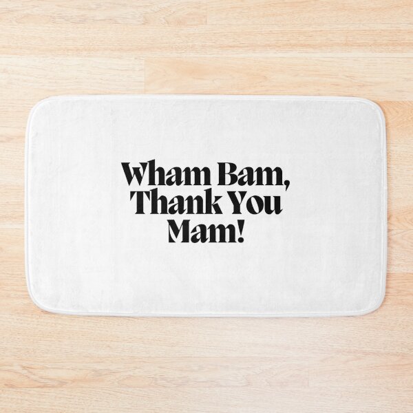 Artikelvorschau, Wham Bam, Danke, Mama! entworfen und verkauft von CharmStudio.