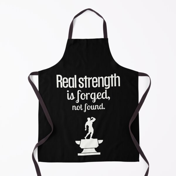 Item preview, Real strength is forged, not found. - Big Anvil white designed and sold by Weknes.