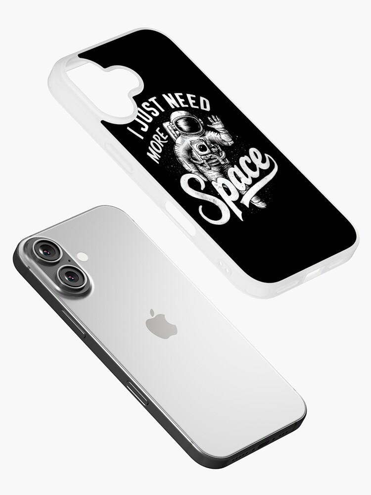 Thumbnail 2 of 5, iPhone Case, Just Need More Space designed and sold by Patricks-Art.