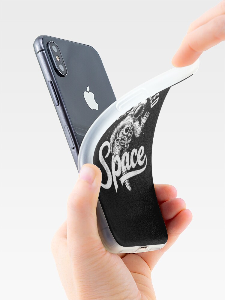 Thumbnail 4 of 5, iPhone Case, Just Need More Space designed and sold by Patricks-Art.
