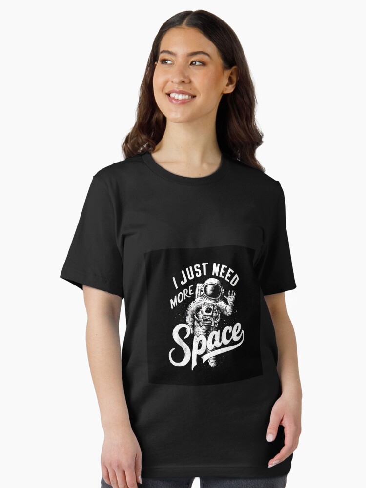 Thumbnail 2 of 7, Essential T-Shirt, Just Need More Space designed and sold by Patricks-Art.