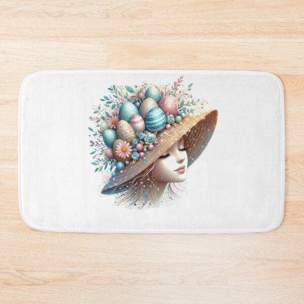 Item preview, hat with easter eggs designed and sold by Expressions-Sel.