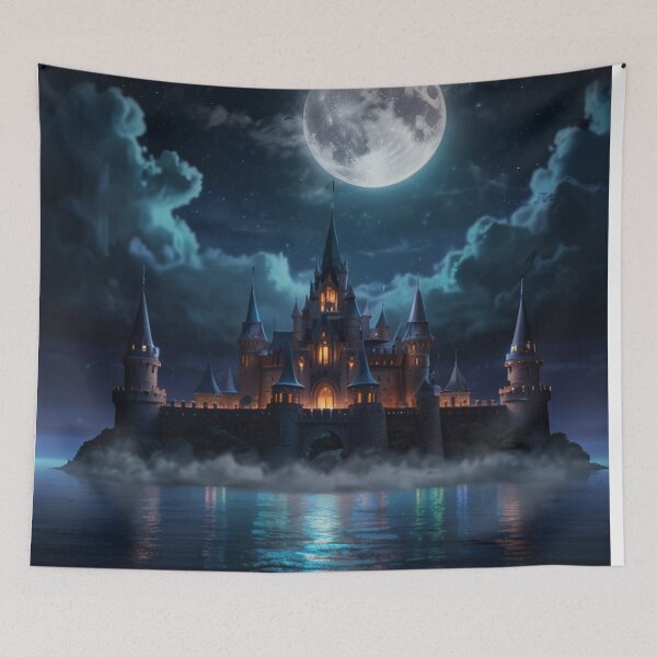 Item preview, Lunar Reflections on the Enchanted Castle designed and sold by marketeam.