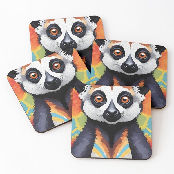 Item preview, Lemur Art designed and sold by WildlifeInc.