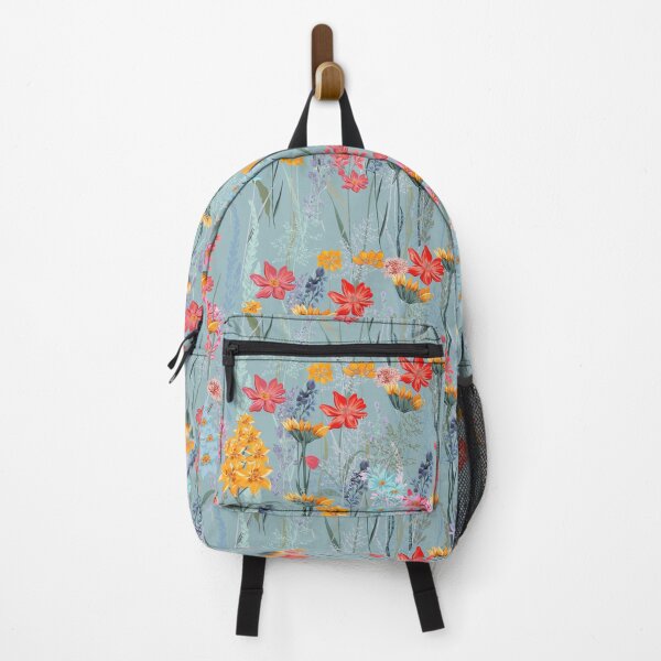 Item preview, Floral vintage style pattern with spring meadow flowers designed and sold by FleurDesign.