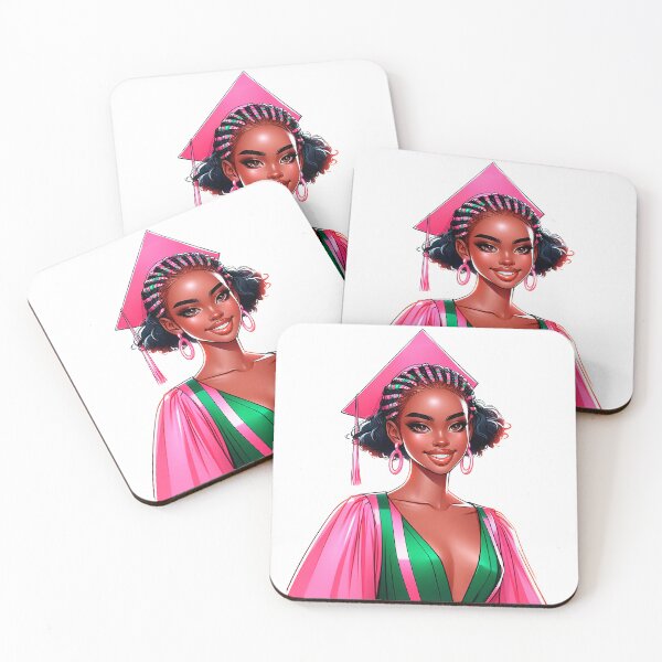 Item preview, Graduation School Afro Girl, Graduating Girl, Highschool Graduate, College Senior, Black Girl Graduating. designed and sold by gabrielakrall.
