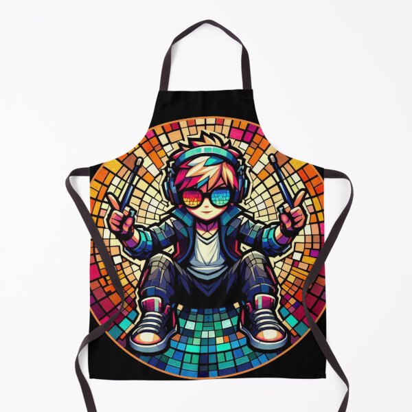 Item preview, Festival Music Percussion DJ Music Engineer designed and sold by Tw1nsAIArt.