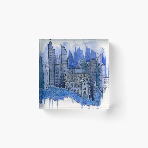 Item preview, Blue City designed and sold by Amy Preveza.