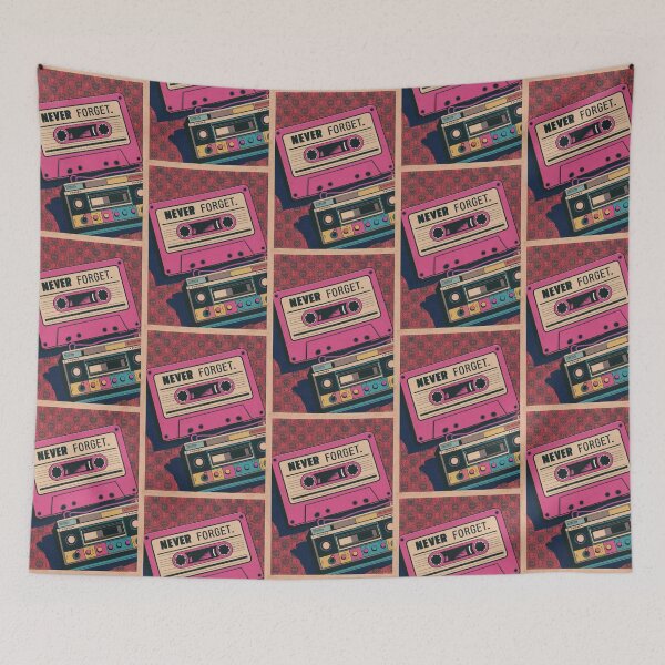 Item preview, Never Forget 80s Cassette Tape designed and sold by martin max.