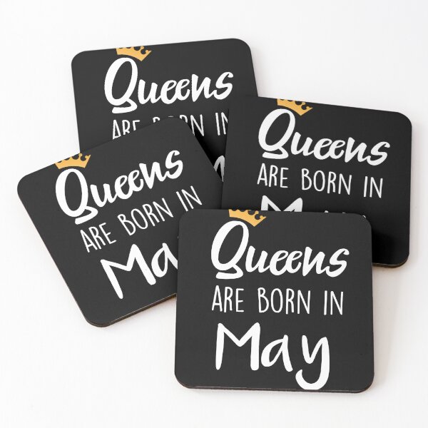 Item preview, Queens are born in May cool birthday for mothers sisters girls womens designed and sold by BHMARTS.