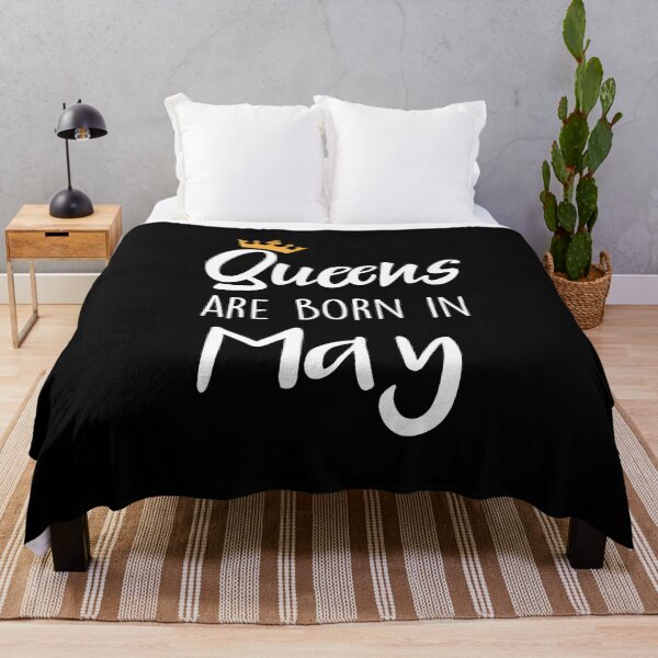 Item preview, Queens are born in May cool birthday for mothers sisters girls womens designed and sold by BHMARTS.