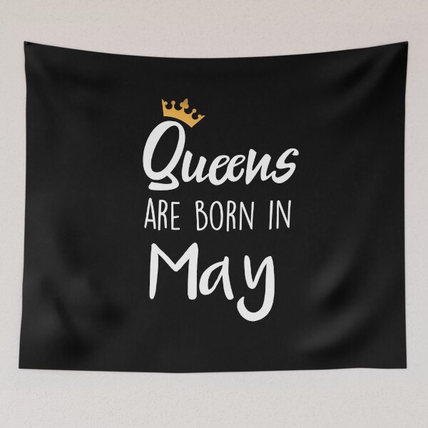 Item preview, Queens are born in May cool birthday for mothers sisters girls womens designed and sold by BHMARTS.