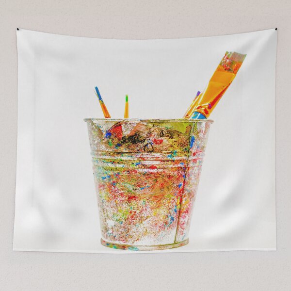 Item preview, brush bucket designed and sold by William Franklin-Cromwell.