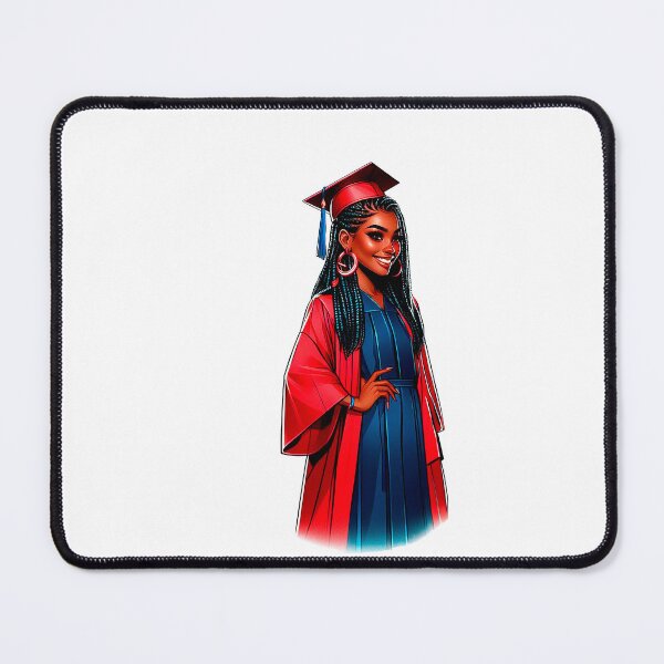 Item preview, Graduation College Black Girl, Graduating Girl, Highschool Graduate, College Senior, Black Girl Graduating. designed and sold by gabrielakrall.