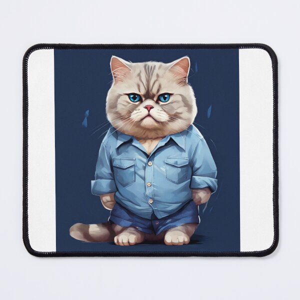 Item preview, First World Feline Problems: A Fashionably Sad Cat designed and sold by Colorful-Garden.