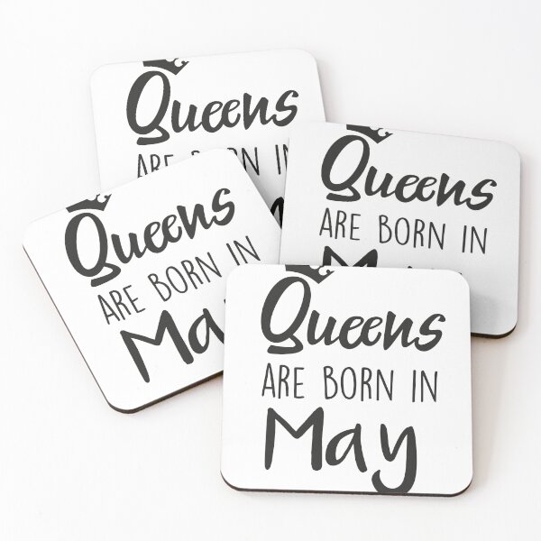 Item preview, Queens are born in May cool birthday for mothers sisters girls womens designed and sold by BHMARTS.