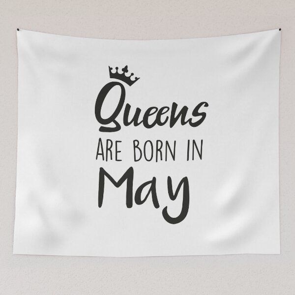 Item preview, Queens are born in May cool birthday for mothers sisters girls womens designed and sold by BHMARTS.
