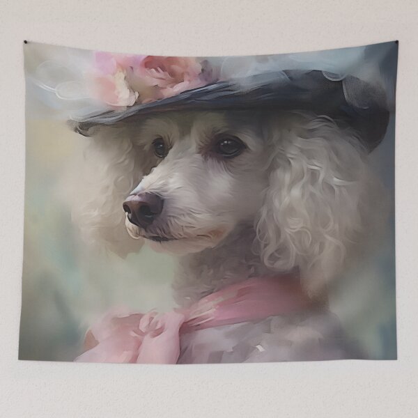 Item preview, The Dutchess Poodle | Impressionism designed and sold by AniDragonfly.