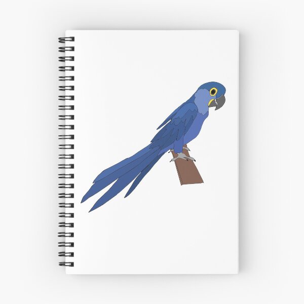 Item preview, Hyacinth Macaw designed and sold by nolessjess.