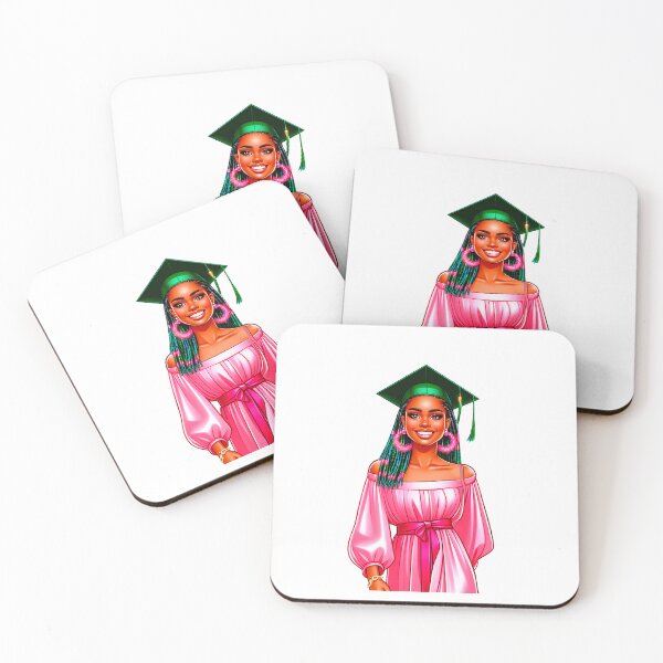 Item preview, Graduation College Afro Girl, Graduating Girl, Highschool Graduate, College Senior, Black Girl Graduating. designed and sold by gabrielakrall.