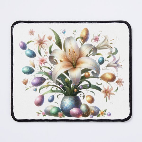 Item preview, flower vase with easter eggs designed and sold by Expressions-Sel.