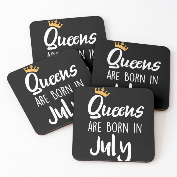 Item preview, Queens are born in July cool birthday for mothers sisters girls womens designed and sold by BHMARTS.