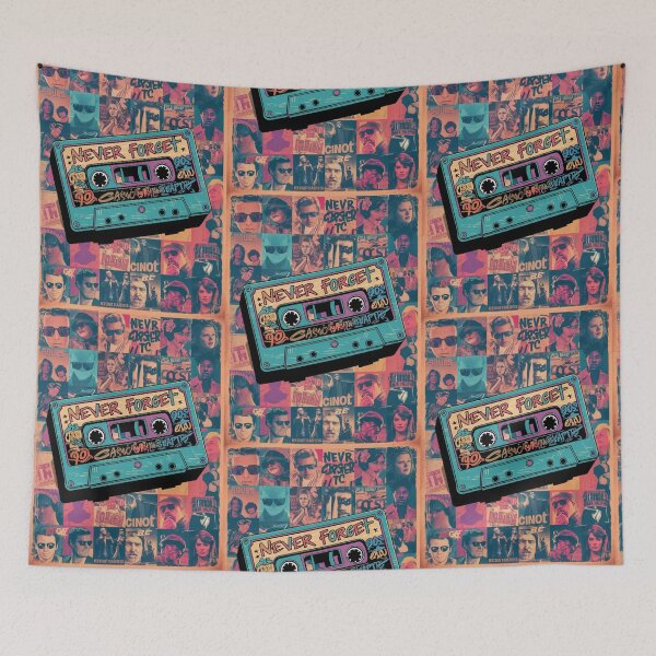 Item preview, Never Forget 90s Cassette Tape designed and sold by martin max.