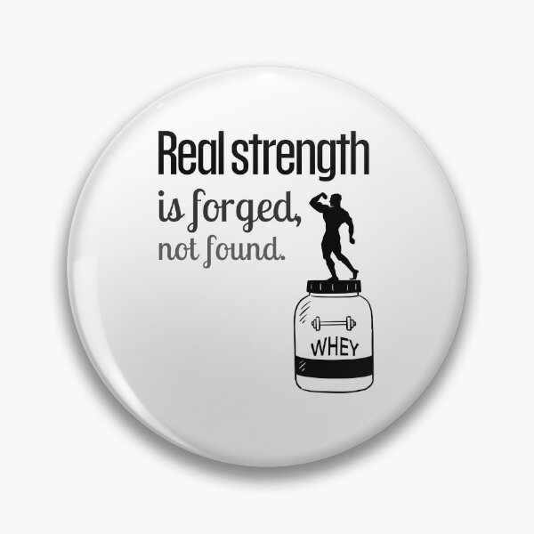 Item preview, Real strength is forged, not found. - whey designed and sold by Weknes.