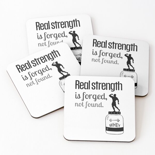 Item preview, Real strength is forged, not found. - whey designed and sold by Weknes.