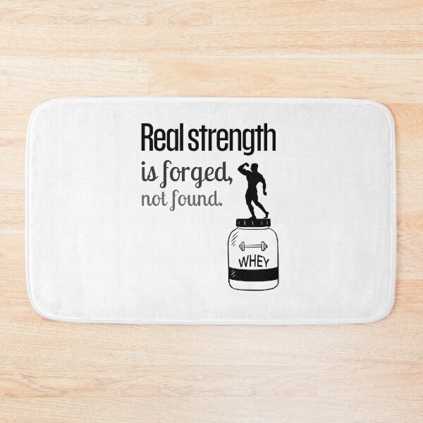 Item preview, Real strength is forged, not found. - whey designed and sold by Weknes.