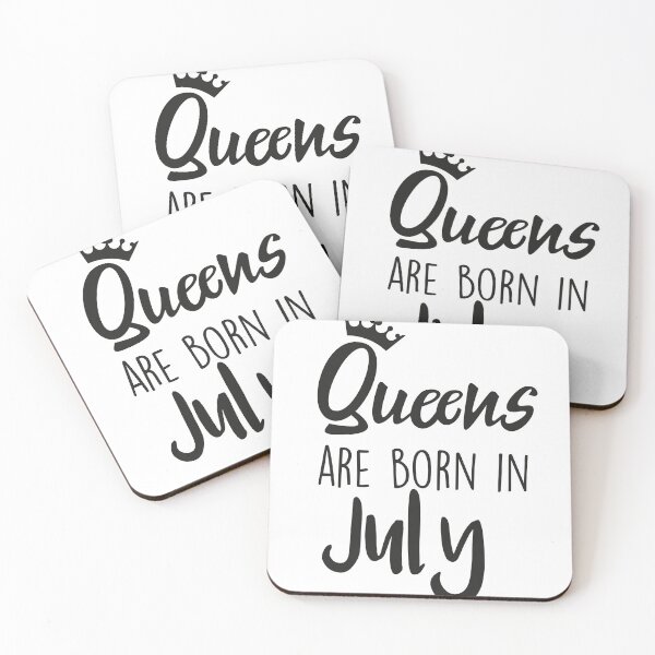 Item preview, Queens are born in July cool birthday for mothers sisters girls womens designed and sold by BHMARTS.